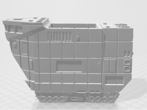 java sandcrawler planter pot Model 3D