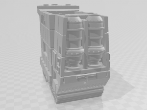 java sandcrawler planter pot Model 3D