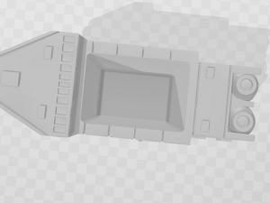 java sandcrawler planter pot Model 3D