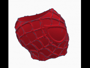 spiderman plant pot Modelo 3D