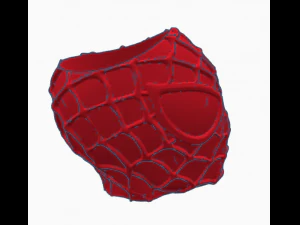spiderman plant pot 3D Model