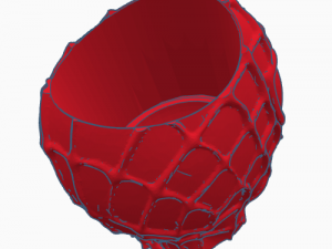 spiderman plant pot Modelo 3D