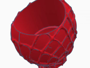 spiderman plant pot 3D Model