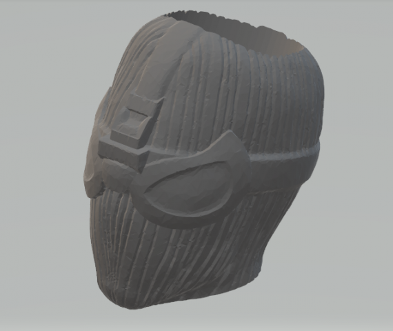 spider man noir succulent planter 3D Модель .c4d .max .obj .3ds .fbx .stl .blend 