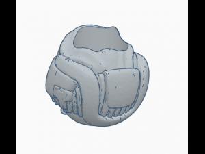 starlord succulent planter 3D 모델