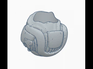 starlord succulent planter 3D Model
