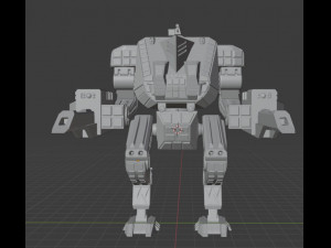 alternative armiger with autocanons and stabber 3Dプリントモデル