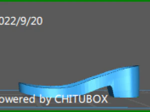 A sola para sapatos com salto pequeno Modelo de Impressão 3D