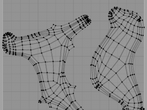 doberman low-poly Modèle 3D