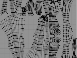 Girl low-poly Modelo 3D