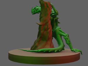 ancient lizard 3D Model