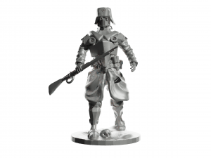 ussr red army infantry 3d print v2 3D Print Model