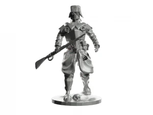 ussr red army infantry 3d print v2 3D Print Model