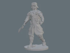 ussr red army infantry 3d print v2 3D Print Model