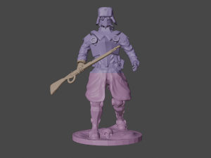 ussr red army infantry 3d print v2 3D Print Model