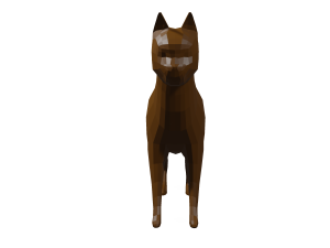 cat 3d low-poly model rigged 3D Model