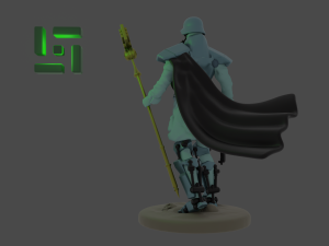 assault standard-bearer of the 9th reich 3d print 3D प्रिंट मॉडल
