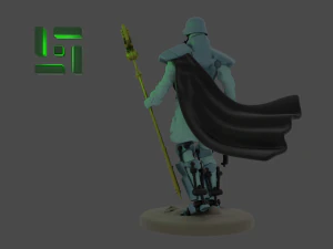 assault standard-bearer of the 9th reich 3d print 3D Print Model