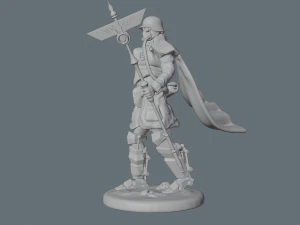 assault standard-bearer of the 9th reich 3d print 3D Print Model
