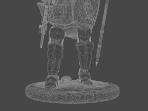 assault standard-bearer of the 9th reich 3d print 3D प्रिंट मॉडल