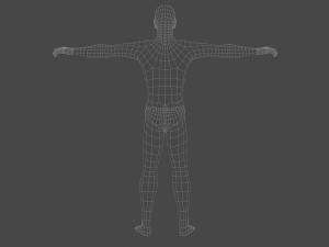 man and girl low-poly 3D 模型