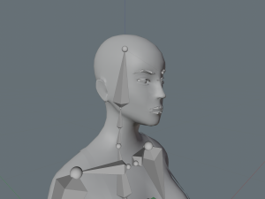 man and girl low-poly 3D 模型
