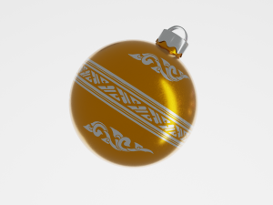 christmas balls 3D-Modell