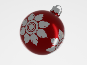 christmas balls 3D-Modell