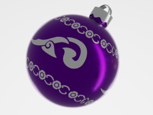 christmas balls 3D-Modell