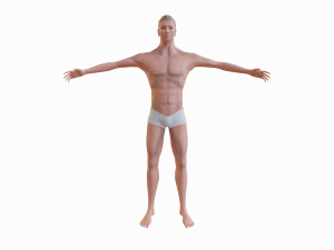 Base Man Modello 3D