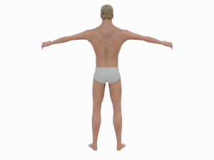 Base Man Model 3D