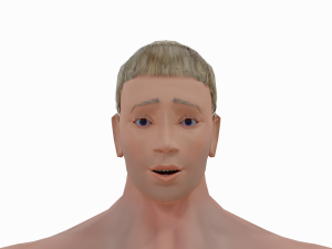 Base Man Model 3D