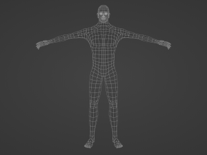 Base Man Model 3D