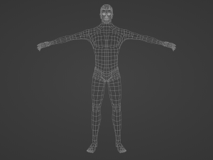 Base Man Model 3D