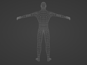 Base Man Model 3D