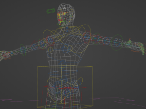 Base Man Model 3D