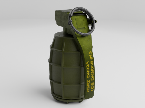 Grenade DM 51 3D 模型