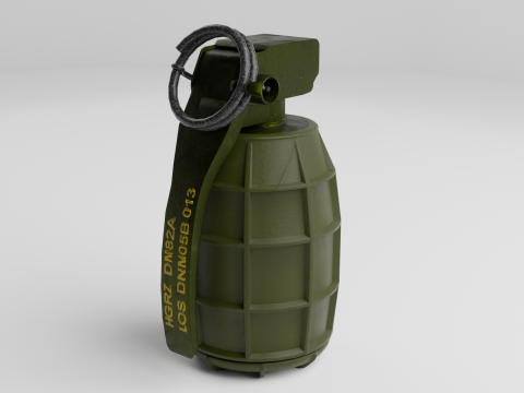 Grenade DM 51 3D 模型