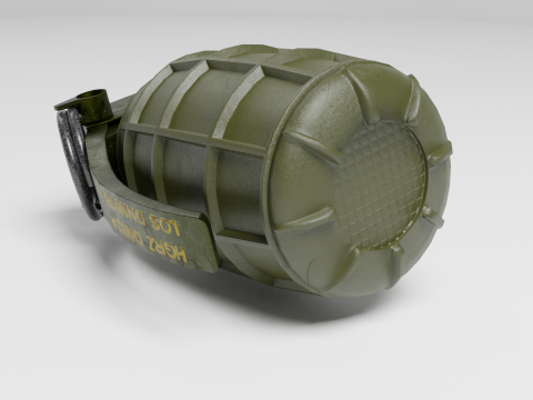 Grenade DM 51 3D 模型