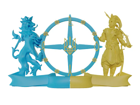 Hours coat of arms 3D print model 3D Print Model