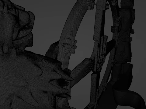 Hours coat of arms 3D print model 3D Print Model