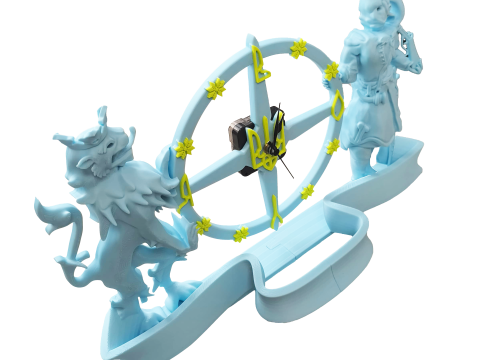 Hours coat of arms 3D print model 3D 打印模型