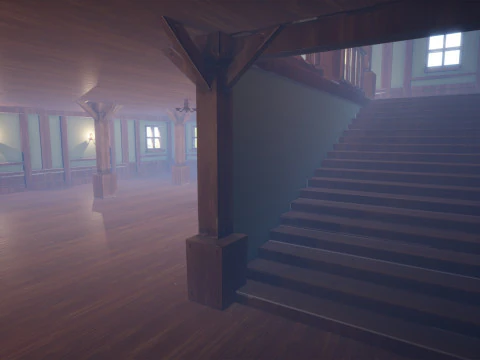 Stylized Modular House 3D Model