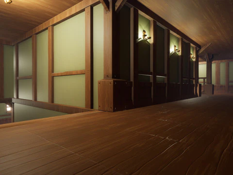 Stylized Modular House 3D Model