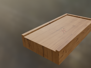 casket 3D 모델