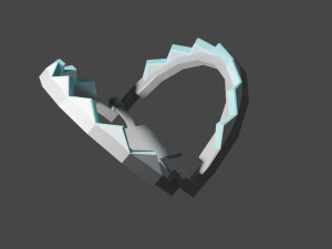 animated low poly trap 3d 3D Model