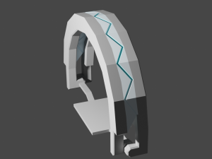 animated low poly trap 3d 3D Model