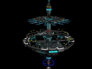 space station 3D Model