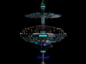 space station 3D Model