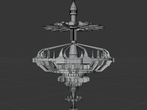 space station 3D मॉडल